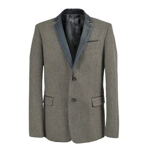 DIESEL Cotton Blazer with Denim Lapel Diesel Size 50 US 40